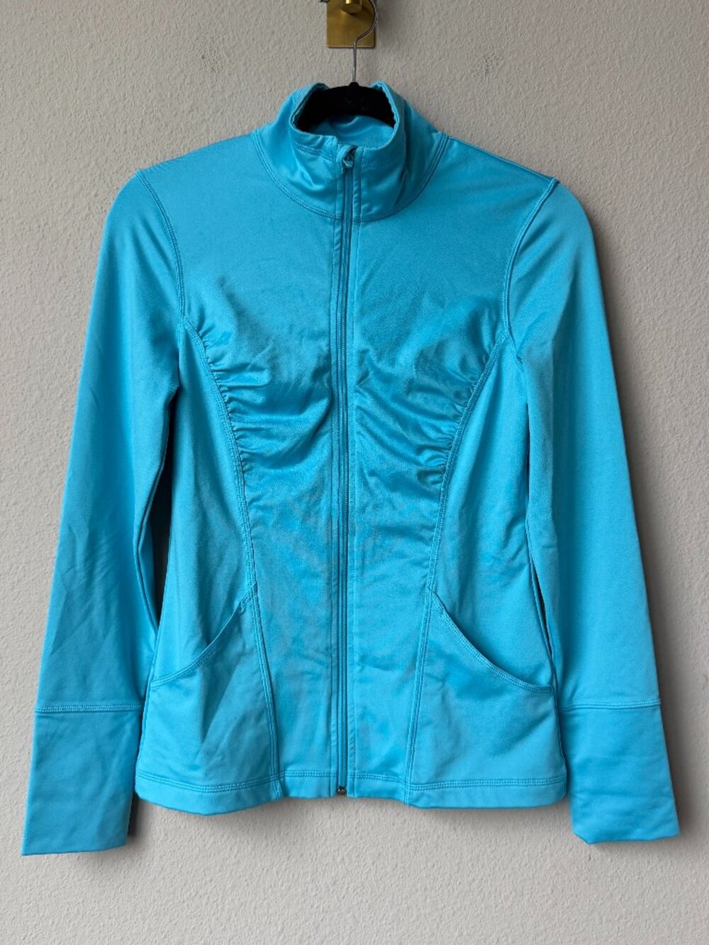 Z by Zella Turquoise Full Zip Performance Jacket Size XS